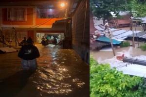 Más de tres mil personas se encuentran afectadas en el municipio de La Pintada por el desbordamiento del río Cauca, emergencia generada por las fuertes lluvias de las últimas horas.  