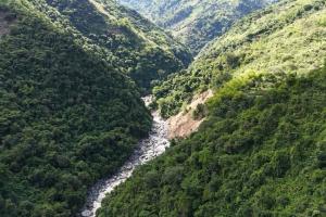 Represamiento rio Buey Abejorral, Antioquia 