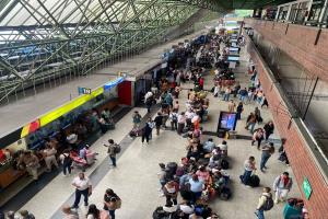 Entre el 11 y 15 de abril, más de 300 mil personas se movilizaron por las terminales de transporte de Medellín, dato de la Asociación de Transportadores de Pasajeros de Antioquia