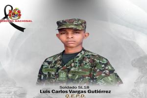 El Ejercito confirmó el asesinato de un soldado en el nordeste antioqueño y atribuyen el hecho a integrantes del Clan del Golfo
