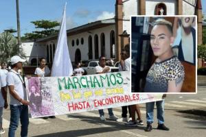 Tarazá marchó exigiendo justicia por líder LGBTI desaparecido hace 12 días: El joven había sido víctima de un ataque homofóbico 