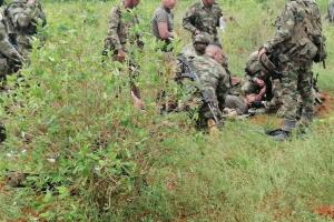 Soldado herido en Zaragoza está fuera de peligro tras ataque del Clan del Golfo 