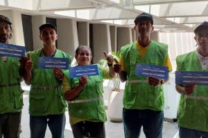 Recicladores beneficiados