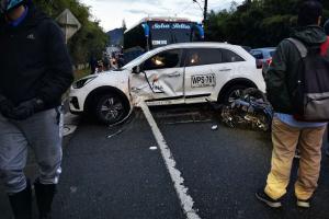 Accidente de tránsito en Rionegro 