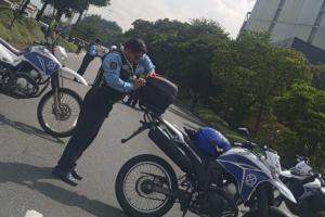 Accidente de tránsito en Medellín 