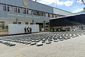 Cayó cargamento de cocaína en Antioquia