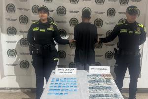 Menor de 14 años fue aprehendido con más de 40 sobres de cocaína en Marinilla