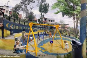 Renovación de parques en Medellín
