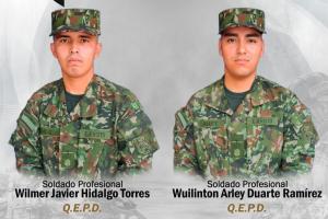 Soldados asesinados en Cañasgordas 