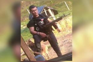 Este es alias Matías del ELn responsable del ataque con burro bomba 