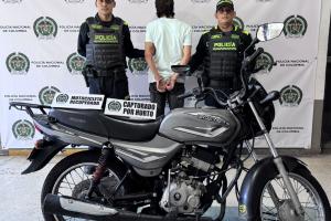 Captura de presunto fletero en el barrio Manrique de Medellín 