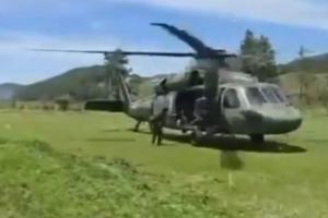 Operativos del Ejército en zona rural de Amalfi, Antioquia 