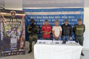 Caen en Caucasia dos miembros de 'Los Caparros' señalados de homicidios selectivos y extorsiones a ganaderos