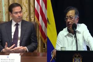 Foto: Petro salió al paso y condenó enérgicamente a Marco Rubio por opinar de este tema.