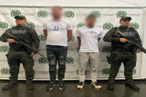 Alias ‘Alex’ y alias ‘Luissito’ integrantes del “Tren de Aragua fueron capturados en Medellín