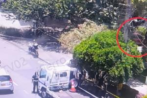 Alerta por vehículo abandonado en Medellín