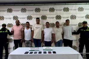 Asegurados por hurtos en Antioquia