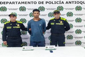 Capturado alias 'Yucas' uno de lo más buscados en Antioquia