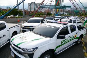 Equipamiento para policías y militares en Antioquia