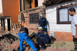 Colapsó el balcón de su apartamento en Rionegro
