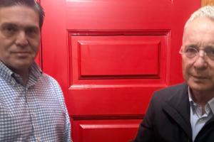 Encuentro entre Álvaro Uribe Vélez y Juan Carlos Pinzón 