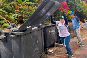 Puntos críticos de residuos sólidos en Medellín