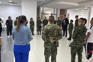 Acompañamiento a jóvenes que están próximos a culminar su servicio militar en Medellín
