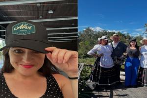 Mara Wilson la actriz que interpretó “Matilda”, conoció la cultura silletera en Santa Elena