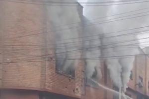 Voraz incendio en el municipio de Itagüi