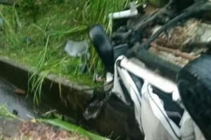 Accidente fatal en la autopista Medellín–Bogotá: camioneta pierde el control y causa la muerte de un hombre en Guarne