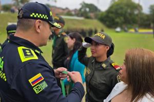 Llegan nuevos policías a Antioquia 