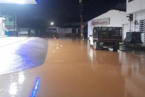 Lluvias en El Bagre, Antioquia 