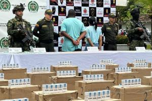 Operativos en el Urabá antioqueño logran millonaria incautación 