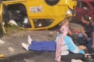 Accidente de tránsito en Medellín