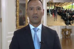  El ministro de Defensa, Pedro Sánchez. 