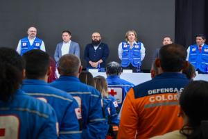 Cruz Roja Antioquia recibió el máximo reconocimiento por las capacidades de respuesta en situaciones de emergencia