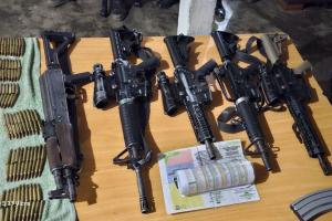 Armamento incautado al Clan del Golfo en Antioquia 