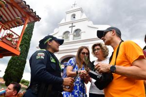 La Policía lanzó campaña "Turismo Seguro" en Medellín: La estrategia es fortalecer la confianza de los visitantes