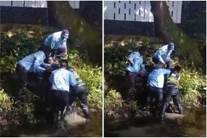 Guarda de tránsito agredido en el Urabá 