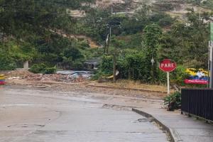 Caneca puesta por disidencias cerca de CDI en Anorí, Antioquia
