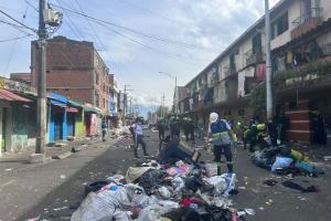 La basura del Bronx en Medellín 