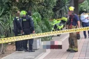 Cuerpo hallado en plena vía pública 