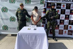 En el Urabá antioqueño, capturan a alias "Cachorro", presunto cabecilla que monitoreaba a la Fuerza Pública