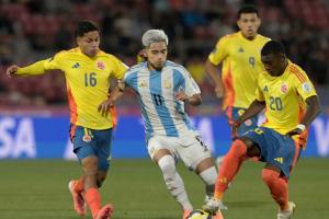 Colombia perdió a Argentina