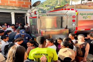 Carrotanques de EPM que suministraran agua en el norte del valle de Aburrá 