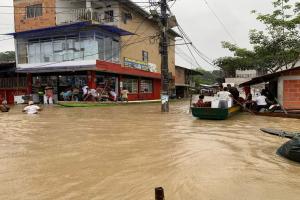 Afectaciones por inundaciones en Chocó