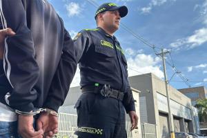 Capturan de fletero en el barrio El Poblado 