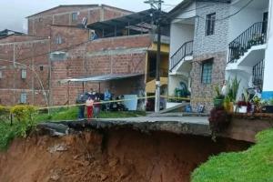 Deslizamiento en el municipio de Granada, Antioquia 