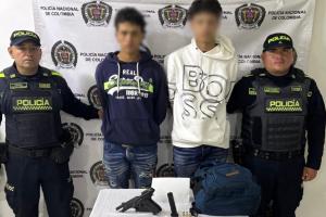 Captura de fleteros en Copacabana 