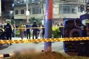 Presunto fletero murió embestido por un conductor en el barrio Belén de Medellín